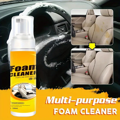 Espuma para limpeza de carros
