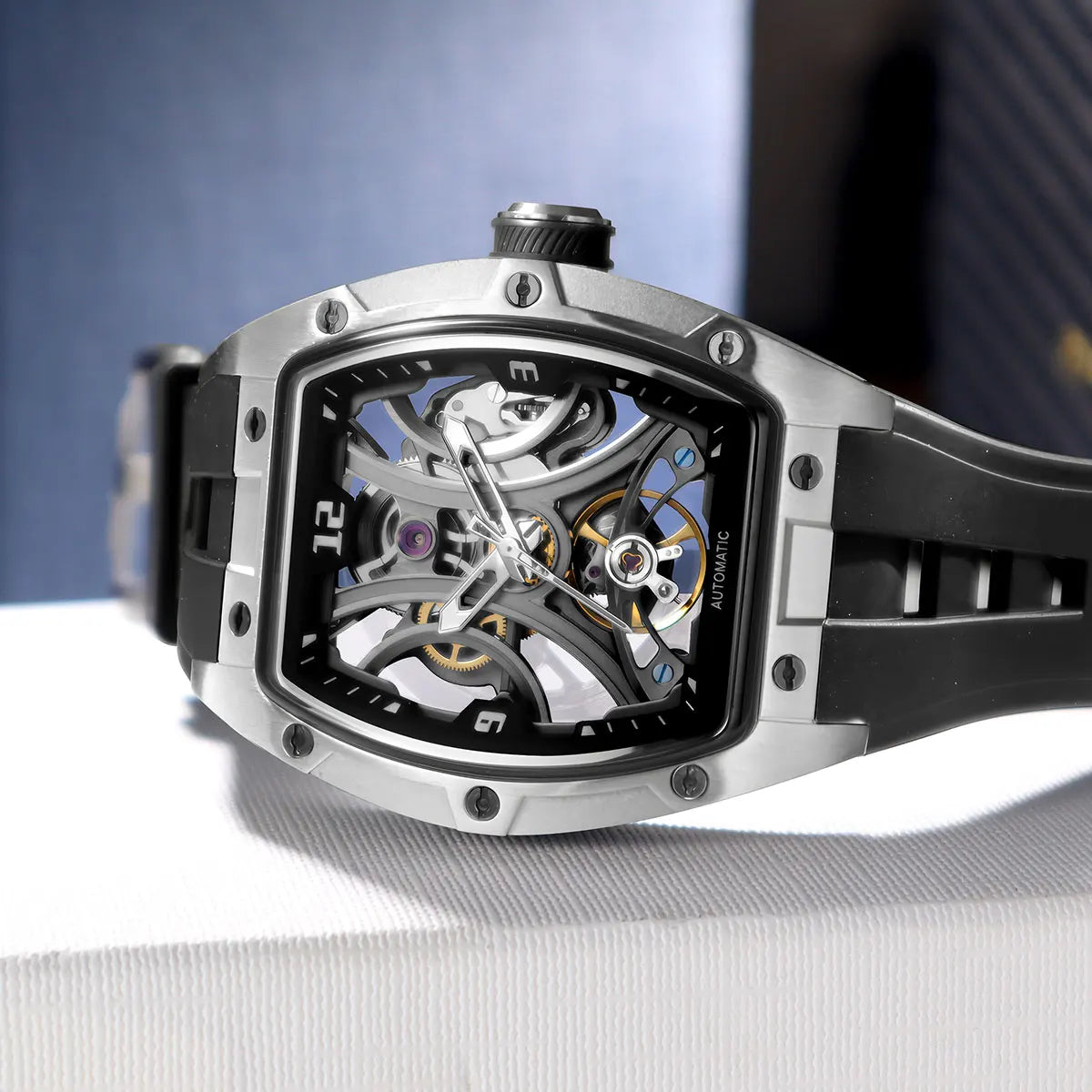Relógio automático Tourbillon