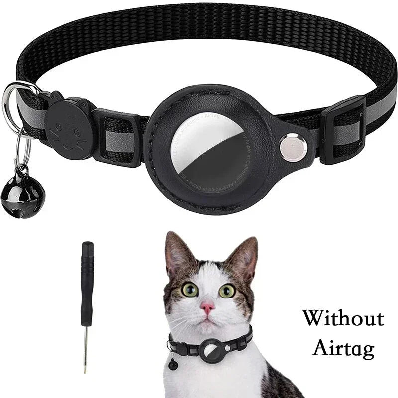 Smart AirTag Cat Collar