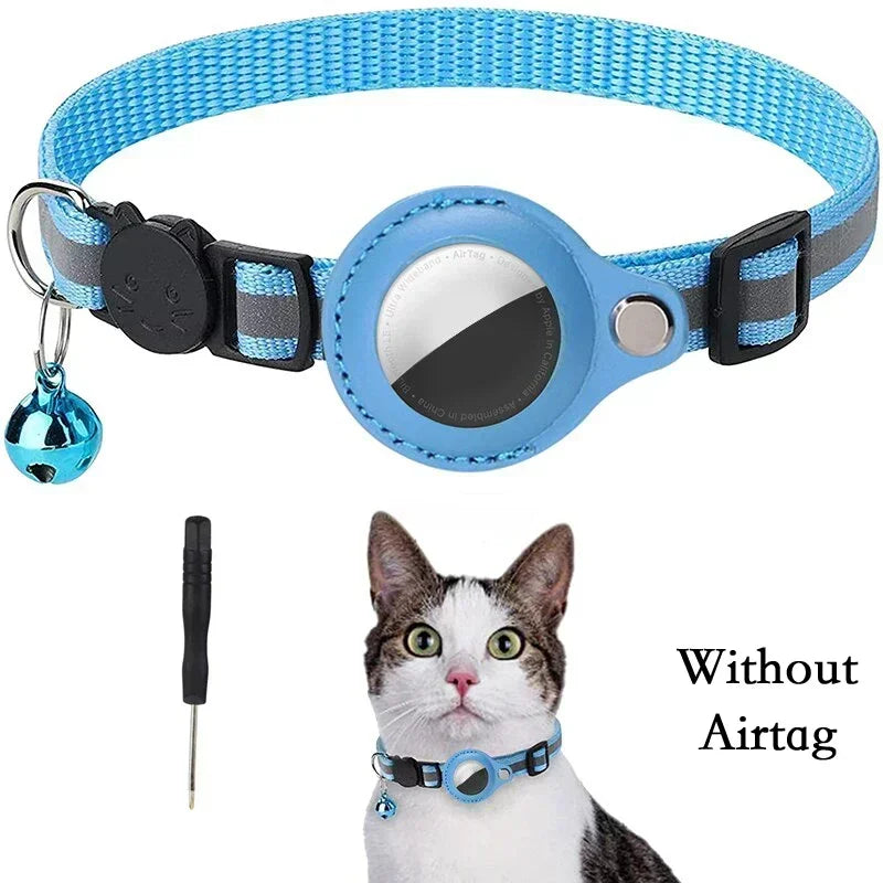 Smart AirTag Cat Collar
