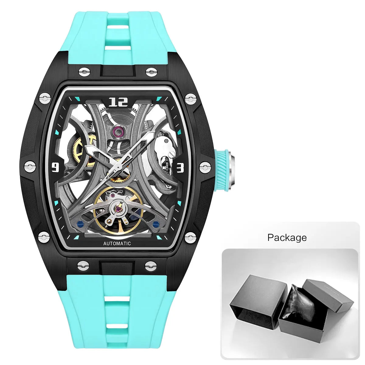 Relógio automático Tourbillon