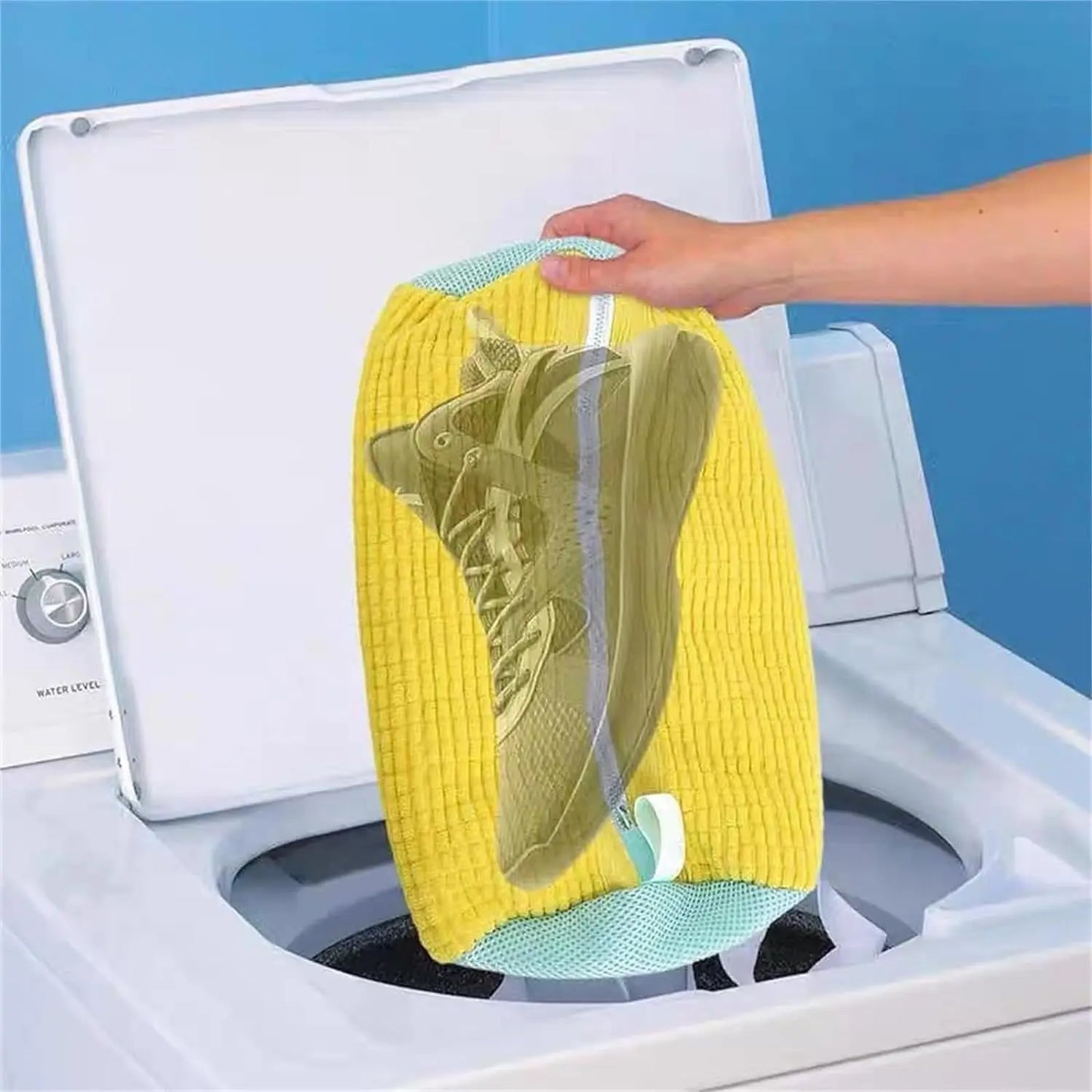 Saco para lavar sapatos