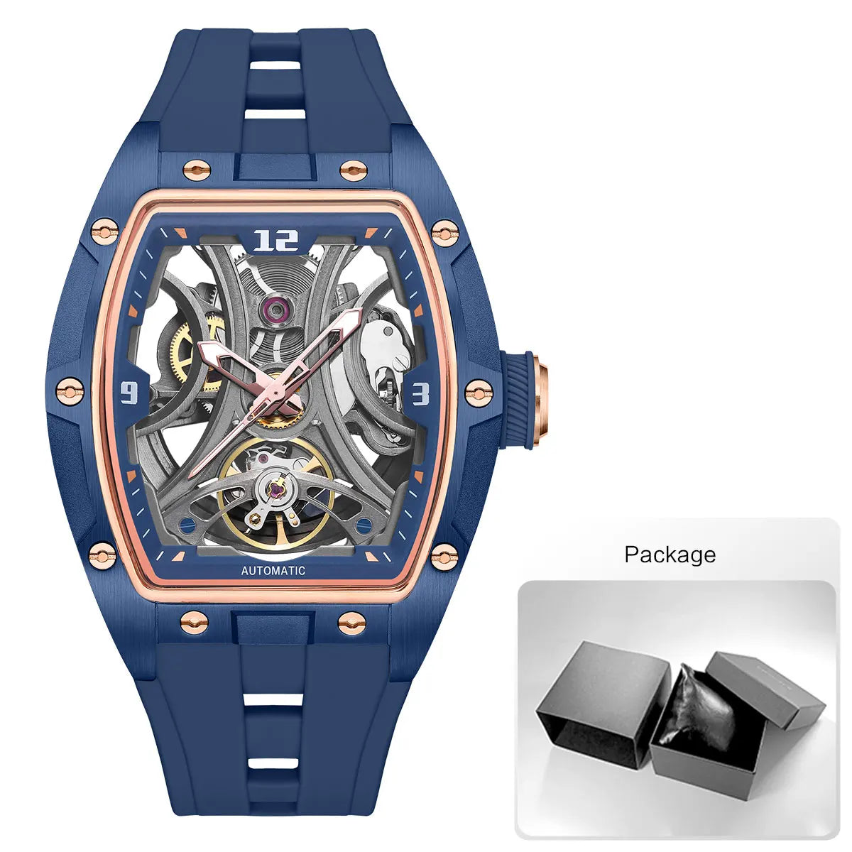 Relógio automático Tourbillon