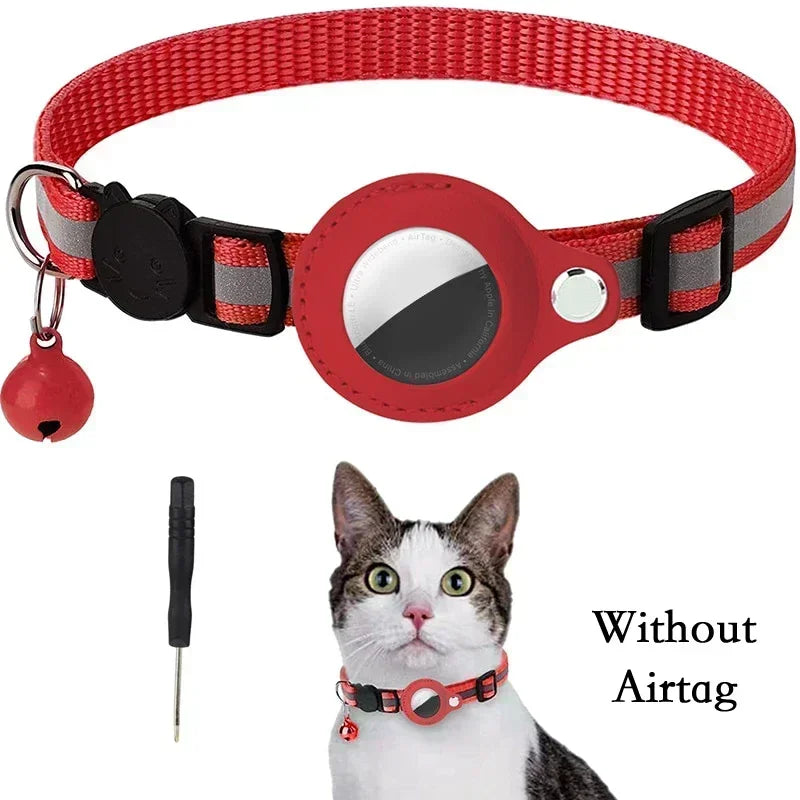 Smart AirTag Cat Collar