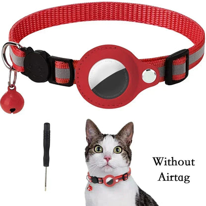Smart AirTag Cat Collar