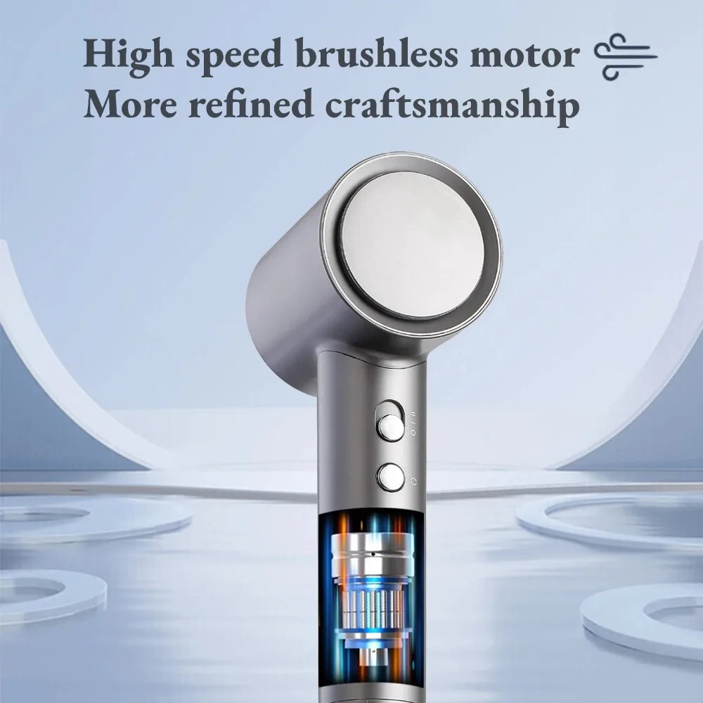 High-speed ionic hairdryer