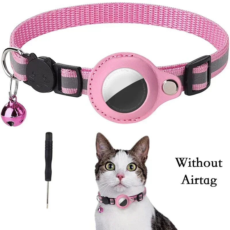 Smart AirTag Cat Collar