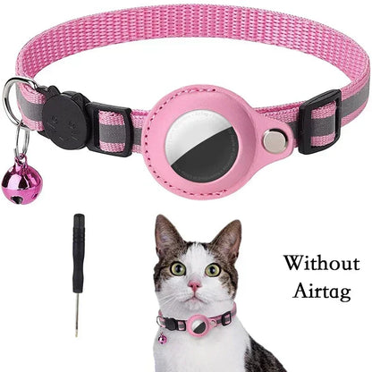 Smart AirTag Cat Collar