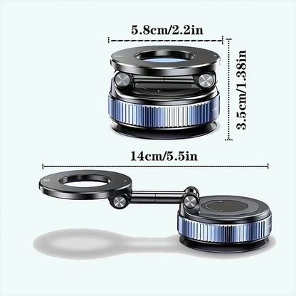 Suporte magnético para celular com rotação 360°