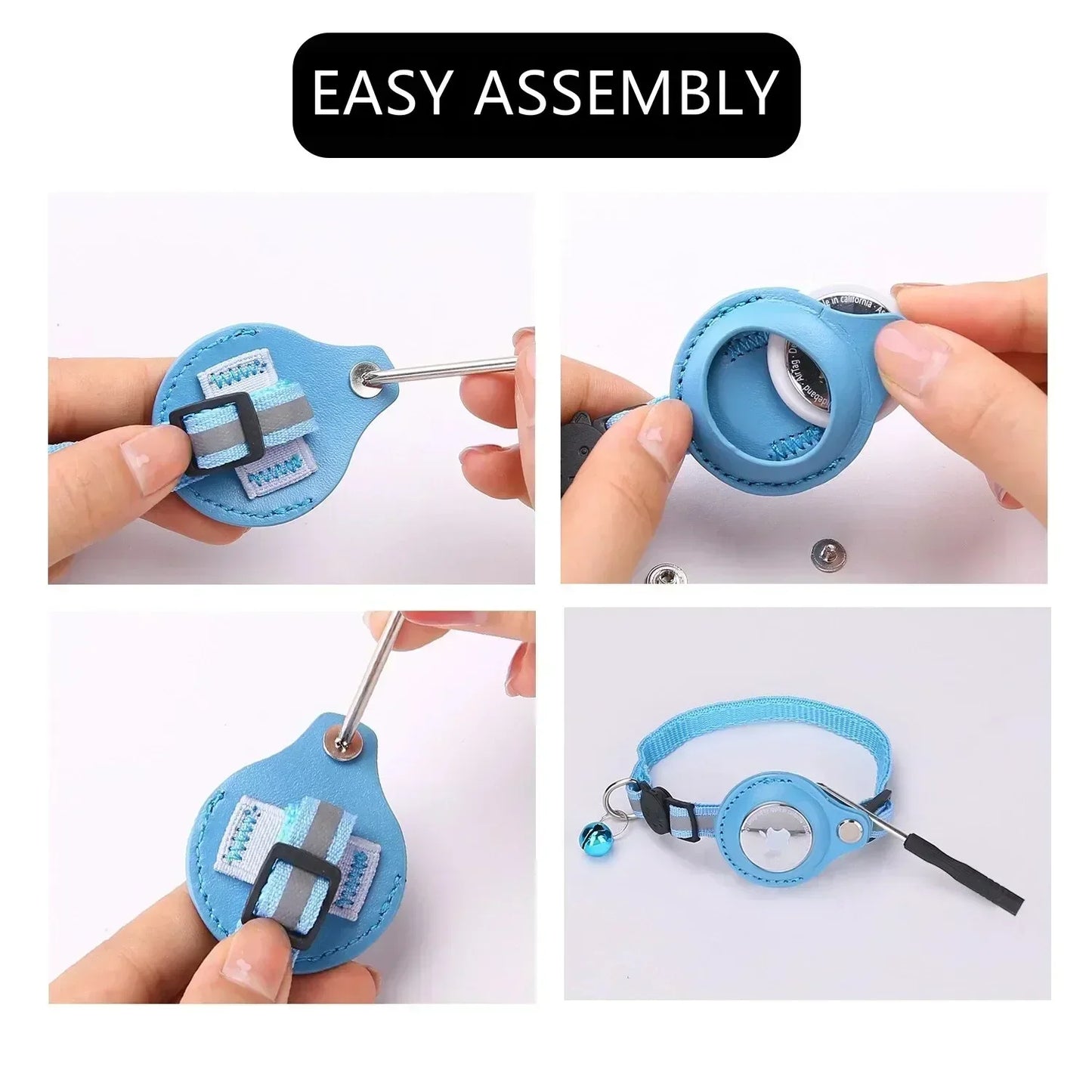 Smart AirTag Cat Collar