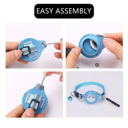 Smart AirTag Cat Collar