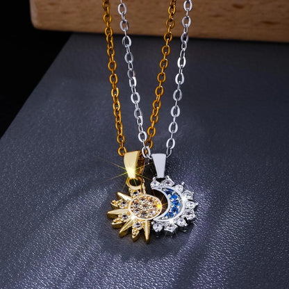 Collar de sol y luna