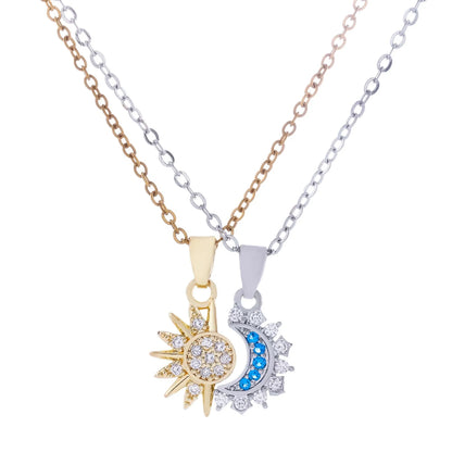 Collar de sol y luna