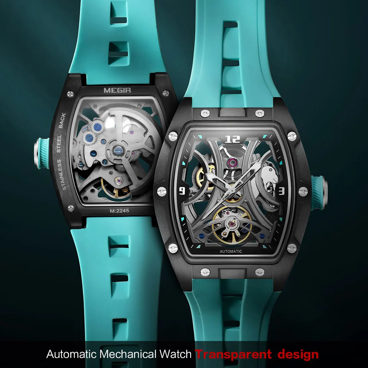 Relógio automático Tourbillon