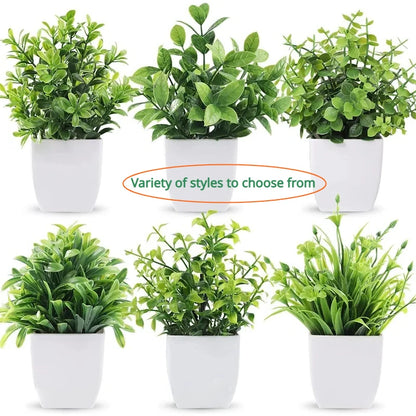 Artificial Eucalyptus Bonsai – Green Décor for Indoors and Outdoors