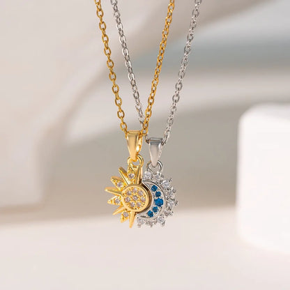 Collar de sol y luna