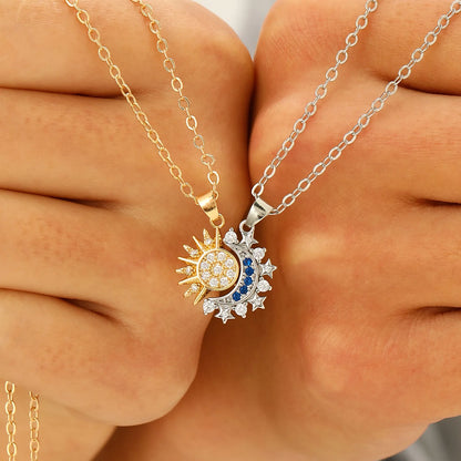 Collar de sol y luna