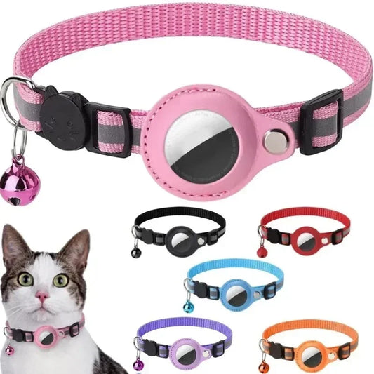Smart AirTag Cat Collar