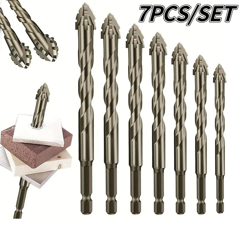 Conjunto de Brocas serrilhadas