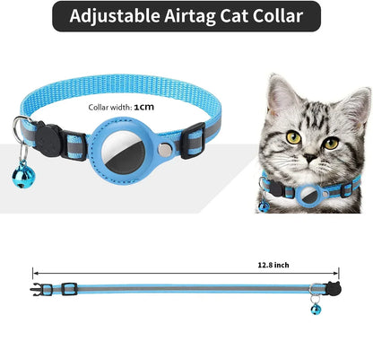 Smart AirTag Cat Collar